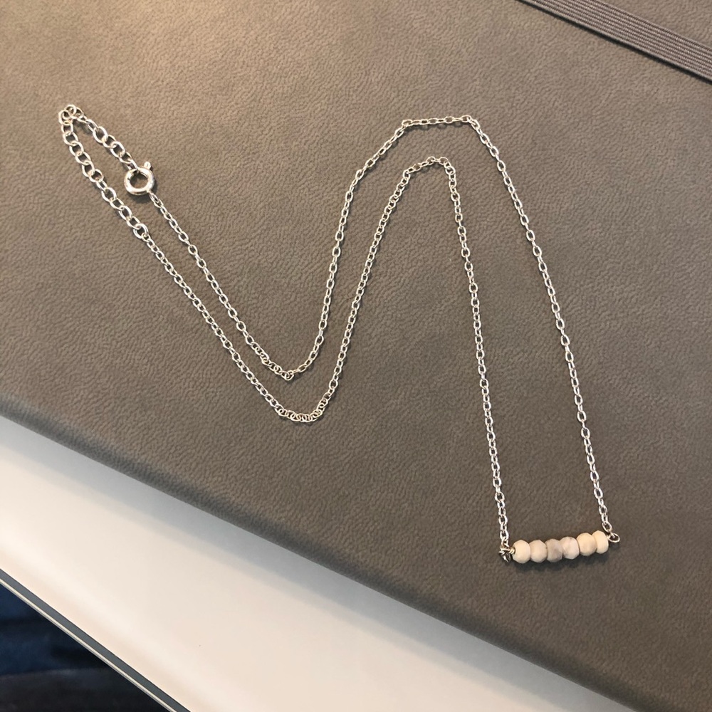Moonstone necklace!